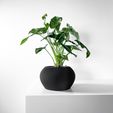 misprint.jpg The Melfi Planter Pot with Drainage | Tray & Stand Included | Modern and Unique Home Decor for Plants and Succulents  | STL File