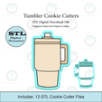 Etsy-Listing-Template-STL.png Tumbler Cookie Cutters | Standard & Imprint Cutters Included | STL Files