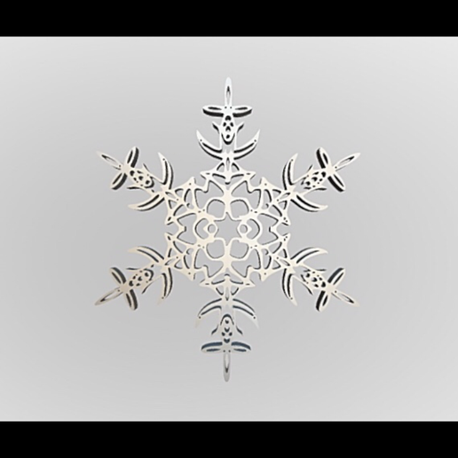 Snowflake 3D model
