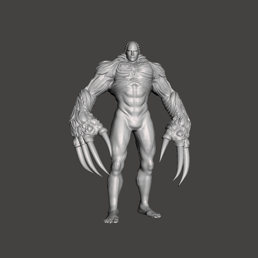 FAN ART Super Tyrant Residual Evil 3D model