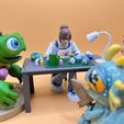 Watching.jpg Free STL file Mei Overwatch Design (Hobby Painting)・3D print object to download