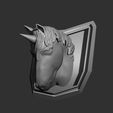 preview-6.jpg Wall Hang Unicorn Head (Horse with Horn Head)