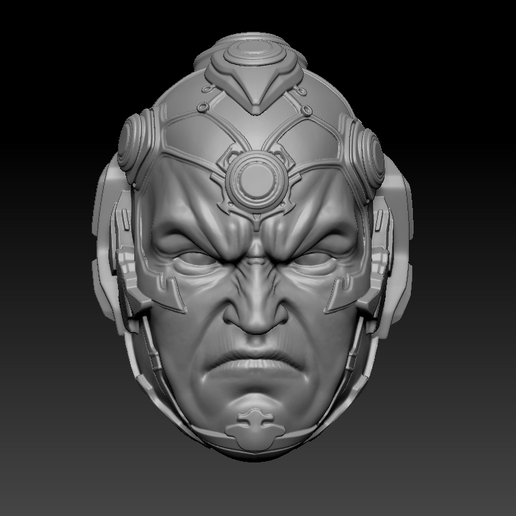 CUSTOM BRAINIAC HEADSCULPT 3D model
