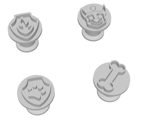 Brigadeiro stamp - PATRULHA CANINA