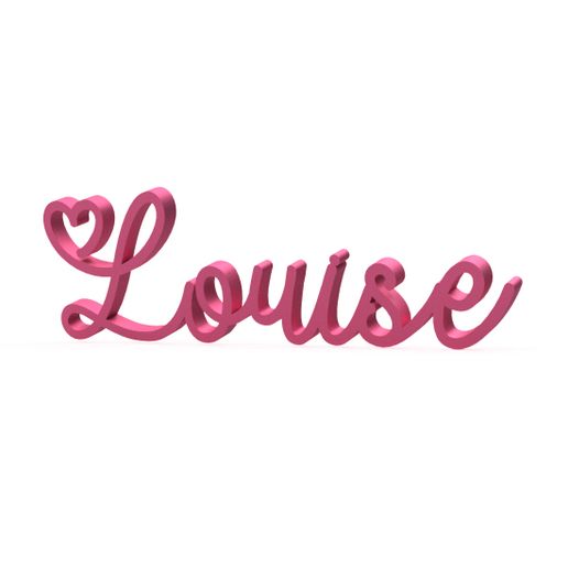 prenom_first_name_louise_3d.jpg Nombre Louise - Decoración mural