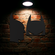 2022_05_28-09_55_36.png STL file Batman silhouette wall art - light switch decoration - 2D・3D print design to download
