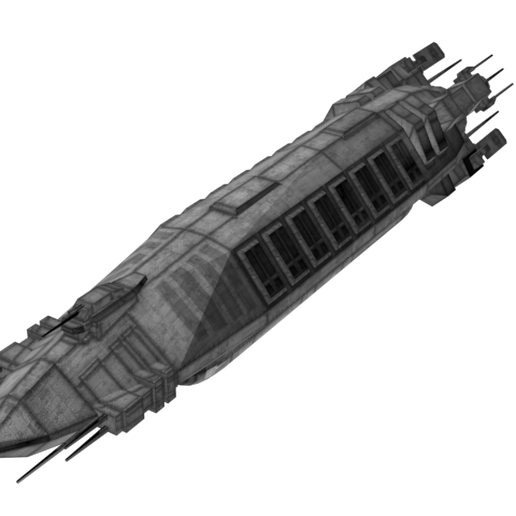 Бесплатный Stl файл Centax Class Heavy Frigate・Шаблон для 3d-печати для 