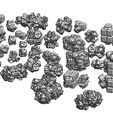 Assem3.JPG Geometrical space debris and asteroids 3D print model
