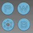 PWB.jpg Club supplies, deposit stamps with letters
