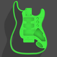 green.png Custom Fender Stratocaster Fully Hollow Design Pattern HardTail Right Handed