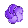magnet_plum_flower.stl Imán (Flor de ciruela)