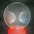 Lamp Pic3.jpg LED illusion Lamp Stand 18650