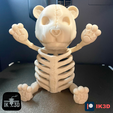PATREON.png TEDDY BEAR SKELETON DECOR - NO SUPPORTS