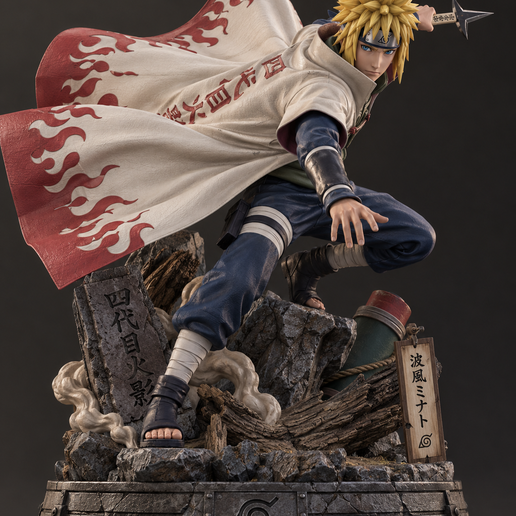 Minato Namikaze – Highly Detailed 3D Printable STL Figure