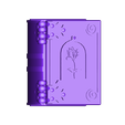 Belle_Book.stl Free STL file Belle Book Dice Box・3D printable model to download