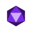 20_Sided_Dice_Shallow_Cut_Numbers.obj 20 Sided Dice