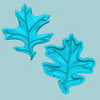 j0.png 13 Oak Tree Leaves Collection - Molding Artificial EVA Craft