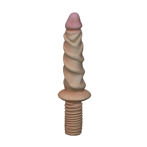 Dildo mit Handgriff STL Datei fr 3D-DruckCults
