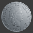 10Rp_Faceside.png Switzerland, 10 Cents, Face Side, 3D SCAN