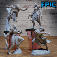 4679-4682.png Werewolf Armored Female Set ‧ DnD Miniature ‧ Tabletop Miniatures ‧ Gaming Monster ‧ 3D Model ‧ RPG ‧ DnDminis ‧ STL FILE