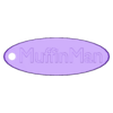 muffinman keychain.stl Muffin Man Keychain