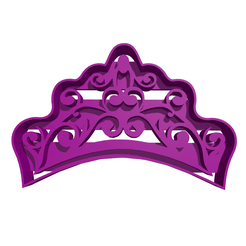corona de princesa.png STL-Datei Princess Crown Cutter kostenlos herunterladen • Modell zum 3D-Drucken, Disagns1108