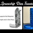 b81d10a9-63bc-4426-b1d5-aeac26efa383.jpg Spaceship / Rocket Dice Tower (with Improved Dice Loading)