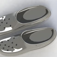hhhu.jpg STL file Crocs/ Shoe・3D printing template to download