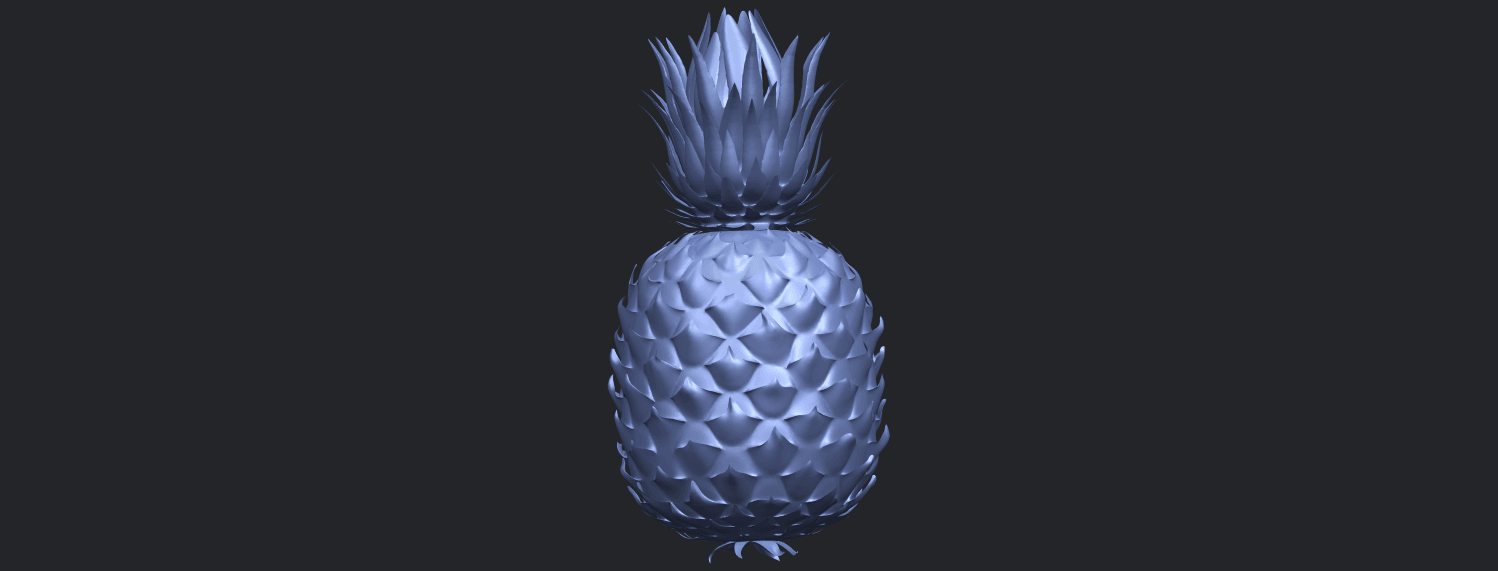 15_TDA0552_PineappleB03.png Download free file Pineapple • Template to 3D print, GeorgesNikkei