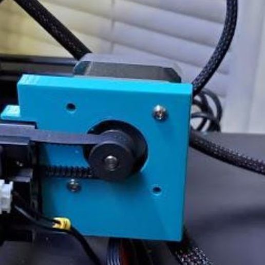 Download free STL file Ender 3 T axis Damper Mount (trimed) • 3D print