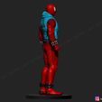 06.jpg Scarlet Spider -Spider man - Marvel comics - High Quality 3D print model