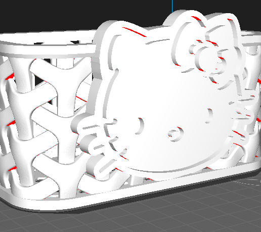 BOX HELLO KITTY!!! - 3D model önizlemesi