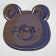 oso 1.PNG Cookie-cutting and fondant animal set