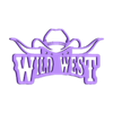 wild west.stl wild west country western wall decor wild west sign wall art