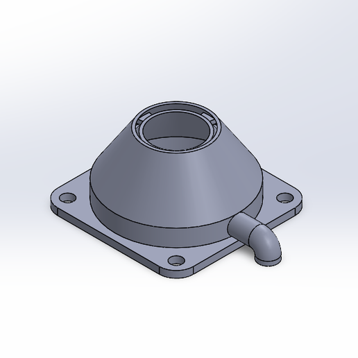 Air nozzle for laser cutter