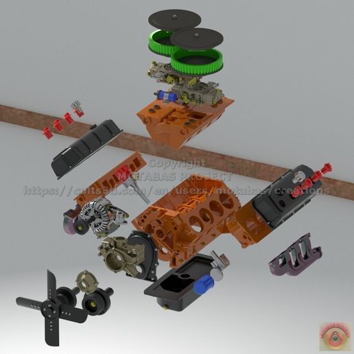 Hemi-426-CrossRam_Engine_EXPO_1.jpg DODGE HEMI 426 CROSS RAM - ENGINE