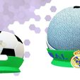 Diapositiva9.jpg Echo Dot 4 Soccer Ball Stand / Base Soccer Ball