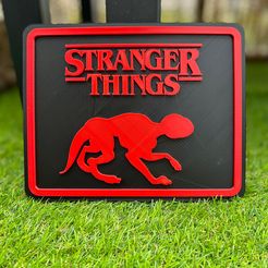 CILLA Gea 2 Ie arly rh STL file Stranger Things plate・3D printer design to download