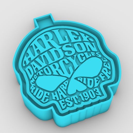 8_2.jpg motorcycle Hayley Davidson - freshie mold