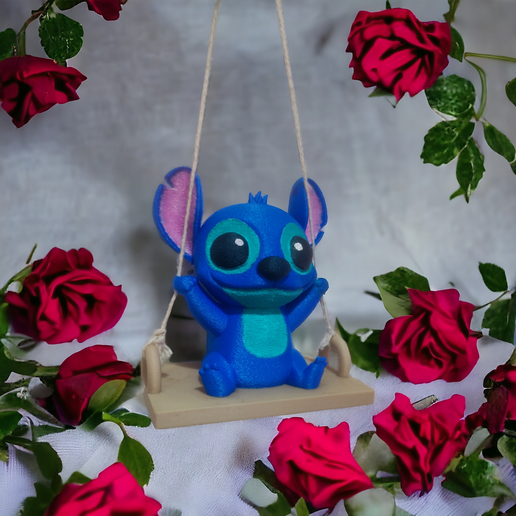 Stitch on a Swing ( Support Free )