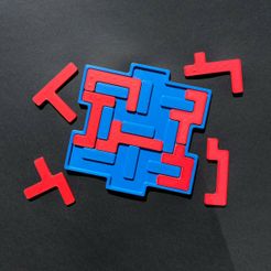 IMG_0400ss.jpg Free STL file Puzzle 9 Zeros (Remix)・Object to download and to 3D print