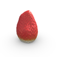 2.png Strawberry Fruit - 3D Printable Model