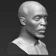 10.jpg Omar Little from The Wire bust 3D printing ready stl obj formats