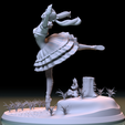 004.png Ballet girl in the woods Diorama
