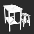 table-with-chair011.jpg Table with chair 3d models