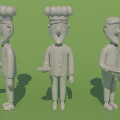 EL PASTELERO.jpg Free 3D file El Pastelero・Object to download and to 3D print
