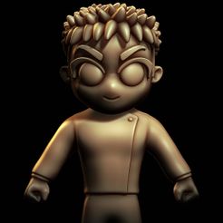 bb.jpg Archivo STL Yuji Itadori // JUJUTSU KAISEN・Design para impresora 3D para descargar