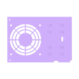 Remix_fan_cover_80_mm.stl Remix da caixa superior da ventoinha de 80 mm da placa-mãe Ender 3: adicionar protetor de ventoinha, lugares para 2x LM2596 (dc-dc)