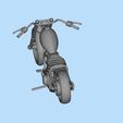 6.jpg Chopper custom biker motorcycle STL printable 3D print
