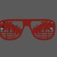 g2.jpg Palm Tree Plastic Party Glasses 3D Model STL